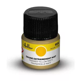 Heller Acrylic Colour 024 Trainer Yellow sárga matt akrilfesték 12 ml – Heller H9024