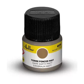 Heller Acrylic Colour 029 Dark Earth barna matt akrilfesték 12 ml – Heller H9029