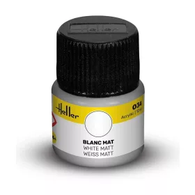 Heller Acrylic Colour 034 fehér matt akrilfesték 12 ml – Heller H9034