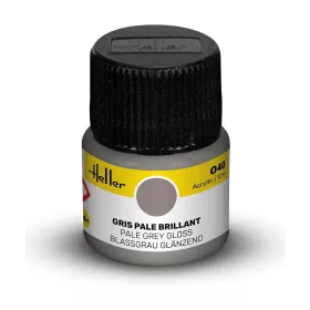 Heller Acrylic Colour 040 halványszürke fényes akrilfesték 12 ml – Heller H9040