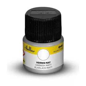 Heller Acrylic Colour 049 matt lakk 12 ml – Heller H9049