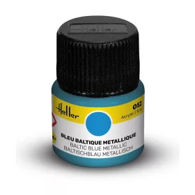 Heller Acrylic Colour 052 balti kék metál akrilfesték 12 ml – Heller H9052