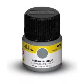 Heller Acrylic Colour 053 fegyverfém metál akrilfesték 12 ml – Heller H9053