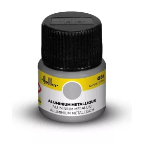 Heller Acrylic Colour 056 alumínium metál akrilfesték 12 ml – Heller H9056
