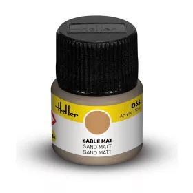Heller Acrylic Colour 063 homokszín matt akrilfesték 12 ml – Heller H9063