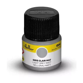 Heller Acrylic Colour 064 világosszürke matt akrilfesték 12 ml – Heller H9064