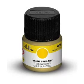Heller Acrylic Colour 069 sárga fényes akrilfesték 12 ml – Heller H9069