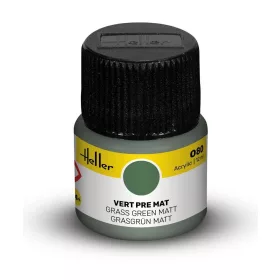 Heller Acrylic Colour 080 fűzöld matt akrilfesték 12 ml – Heller H9080