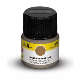 Heller Acrylic Colour 093 sivatagi sárga matt akrilfesték 12 ml – Heller H9093