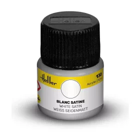 Heller Acrylic Colour 130 fehér selyemfényű akrilfesték 12 ml – Heller H9130