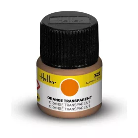 Heller Acrylic Colour 322 narancs átlátszó akrilfesték 12 ml – Heller H9322