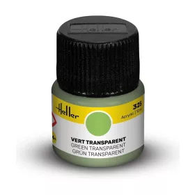 Heller Acrylic Colour 325 zöld átlátszó akrilfesték 12 ml – Heller H9325
