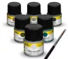 Heller Acrylic Colour katonai járművek festékszett 6×12 ml + ecset – Heller H9400
