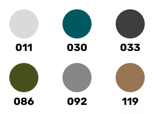Heller Acrylic Colour katonai járművek festékszett 6×12 ml + ecset – Heller H9400