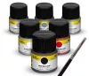Heller Acrylic Colour sportautók festékszett 6×12 ml + ecset – Heller H9403