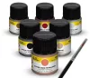 Heller Acrylic Colour klasszikus autók festékszett 6×12 ml + ecset – Heller H9404