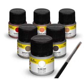 Heller Acrylic Colour vitorláshajók festékszett 6×12 ml + ecset – Heller H9406