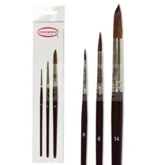 Munkácsy - hobbyművész ecsetkészlet (2-6-14) - H200