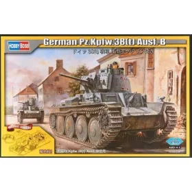   HobbyBoss német Panzer Kpfw.38(t) Ausf.B 1:35 harcjármű makett