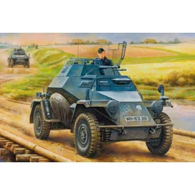   HobbyBoss német Leichter Panzerspahwagen(2 cm)Mid változat 1:35 harcjármű makett