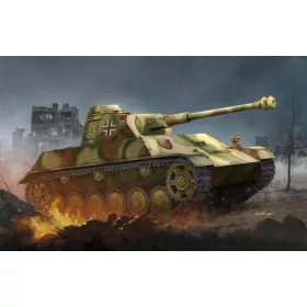   HobbyBoss német Pz.Kpfw.III/IV auf Einheitsfahrgestell(Small Turret) 1:35 harcjármű makett