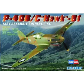   HobbyBoss P-40B/C ''HAWK''-81A 1:72 repülőgép makett