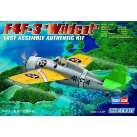   HobbyBoss F4F-3 ''Wildcat'' 1:72 repülőgép makett