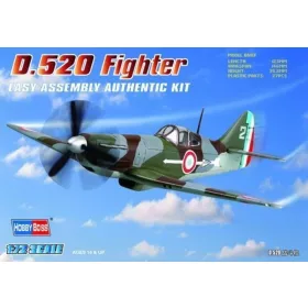 HobbyBoss francia D.520 vadászgép 1:72 makett