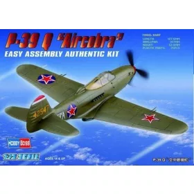   HobbyBoss amerikai P-39 Q 'Aircacobra' 1:72 repülőgép makett
