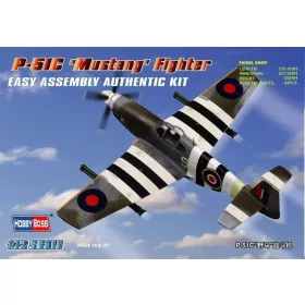 HobbyBoss P-51C 'Mustang' vadászgép 1:72 makett