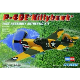   HobbyBoss P-40E ''Kitty hawk'' 1:72 repülőgép makett
