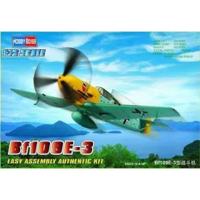 HobbyBoss Bf109E-3 vadászgép 1:72 makett