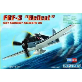   HobbyBoss F6F-3 ''Hellcat'' 1:72 repülőgép makett