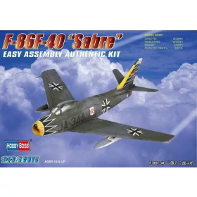 HobbyBoss F-86F-40 'Sabre' vadászgép 1:72 makett