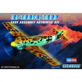 HobbyBoss Bf 109 E4 TROP 1:72 repülőgép makett