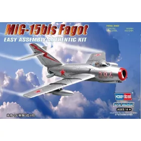 HobbyBoss MiG-15bis Fagot 1:72 repülőgép makett