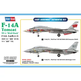 HobbyBoss F-14A Tomcat 1:72 repülőgép makett (HB80279)