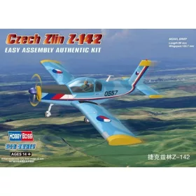 HobbyBoss cseh Zlin Z-142 1:72 repülőgép makett