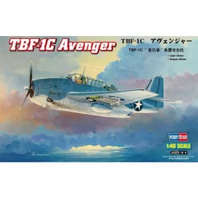 HobbyBoss Grumman TBF-1C Avenger 1:48 repülőgép makett