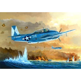 HobbyBoss TBM-3 Avenger Torpedo bombázó 1:48 makett