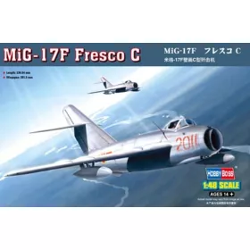 HobbyBoss MiG-17F Fresco C 1:48 repülőgép makett