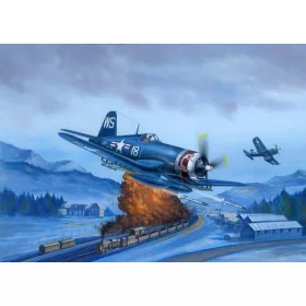   HobbyBoss F4U-4 Corsair késői változat 1:48 repülőgép makett