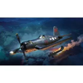   HobbyBoss F4U-5N Corsair késői változat 1:48 repülőgép makett