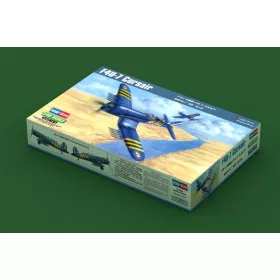   HobbyBoss F4U-7 Corsair francia haditengerészet 1:48 repülőgép makett