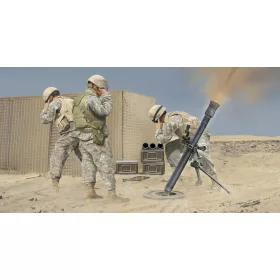 HobbyBoss M252 Mortar 1:3 tüzérségi makett