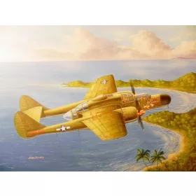   HobbyBoss amerikai P-61A Black Widow 1:48 repülőgép makett