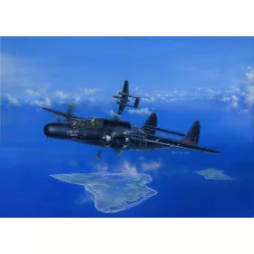   HobbyBoss amerikai P-61B Black Widow 1:48 repülőgép makett