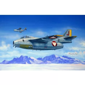 HobbyBoss SAAB J 29F Flying Barrel 1:48 repülőgép makett