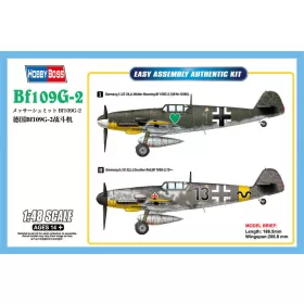 HobbyBoss Bf109G-2 1:48 repülőgép makett