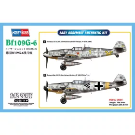 HobbyBoss Bf109G-6 1:48 repülőgép makett